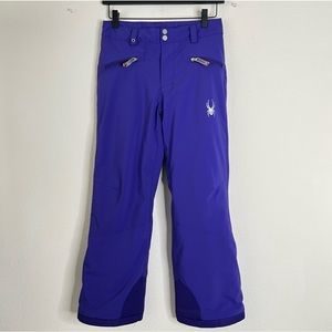 Spyder Girls Vixen Pants Ski Purple extendable length pockets